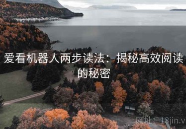 爱看机器人两步读法：揭秘高效阅读的秘密