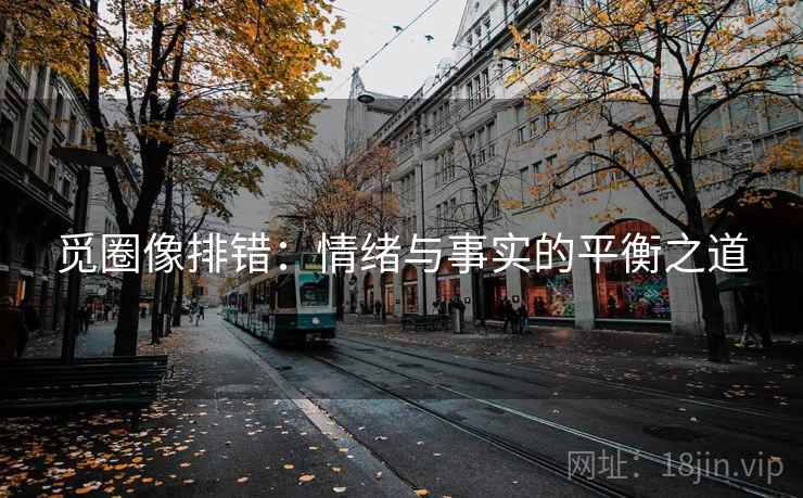 觅圈像排错：情绪与事实的平衡之道